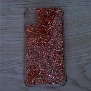 iPhone XS Max glitter case